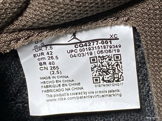 Dark Jordan Low 1 OG CQ4277-001 Travis Air Scott x SP Mocha 0808